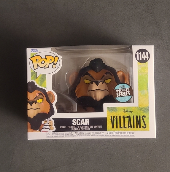 Funko Other - #1144 Scar Funko Pop! Disney Villains (Funko Speciality Series) Vinyl figure
